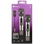 NGS Singer Star Duo Pack de 2 Micrófonos Inalámbricos Negro